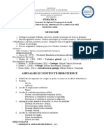 Tematica examen de diploma Ingineria si protectia mediului in agricultura 2020