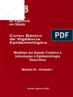 BRASIL 2003. Medidas Em Saúde Coletiva