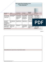 FYP I Project Plan Evaluation Form