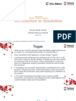 Introduction To Simulation: Assignment IEH3Q2 - Simulasi Komputer