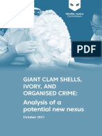 Giant Clam Shells Ivory and Organised Crime A Potential New Nexus WJC Spreads