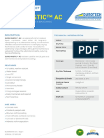 Duro Mastic™ Ac: Product Data Sheet