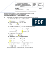 Modelo de Parcial 1 Mat