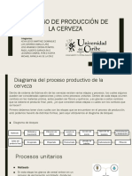 Proceso de Producción de La Cerveza