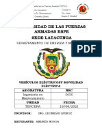 Vehículos y Mivilidad Eléctrica