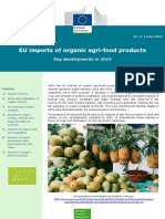 EU Imports of Organic Agri-Food Products: Key Developments in 2019