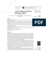 Chinese History Journals