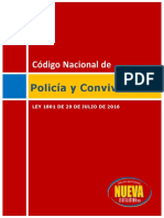 Código Nacional De: Policía y Convivencia