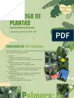 Catálogo de plantas para espacios abiertos vecinales
