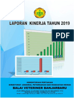 Laporan Kinerja 2019 Balai Veteriner Banjarbaru
