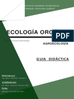 Asignatura Ecologia