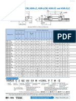 Models HSR-C, HSR-CM, HSR-LC, HSR-LCM, HSR-XC and HSR-XLC: Hsr25 C 2 QZ Uu C0 M +1200L P T M