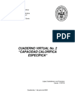 Cuaderno Virtual No. 2 - Capacidad Calorpifica Especifica