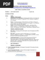 Governmnet Lesson Notes For SS1, SS2, SS3 | PDF | Monarchy | Elections