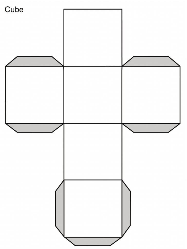 nets to make 3d shapes