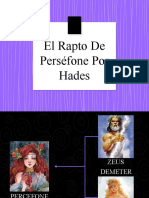 El Rapto de Perséfone Por Hades