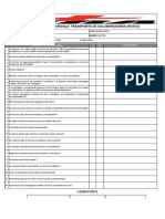 Checklist segurança transporte colaboradores