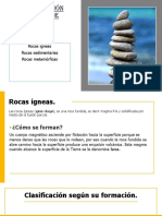 Exposicion de Geotecnia - Tipos de Rocas