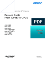 From CP1E To CP2E: Replace Guide