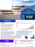 Productos y Servicios Con Mayor Oferta Exportable Competitiva