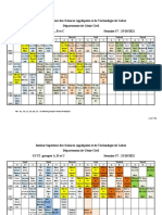 Emploi Du Temps GCV 25-10-2021