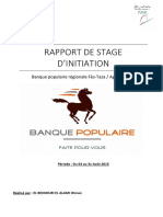 Rapport de Stage Banque Populaire
