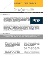 Boletín de Actualidad Jurídica #246 (Suspensión de Pago de Cánones de Arrendamiento)