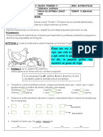 Actividades de Primer Grado