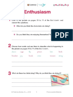 Worksheet Enthusiasm