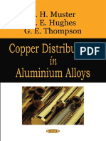 Copper Distributions in Aluminium Alloys - T. H.muster, A. E. Hughes, G. E. Thompson (Nova Science Publishers)