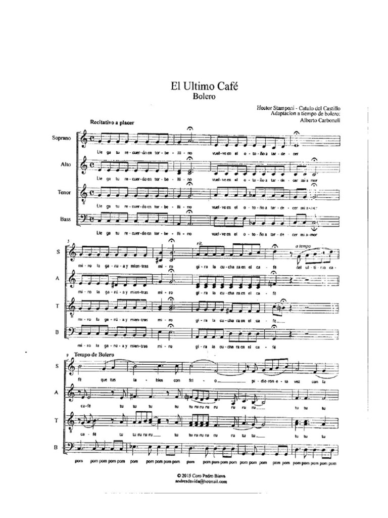 El Último Café | PDF