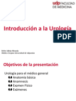 Introducción a La Urología - Dra Vallejos