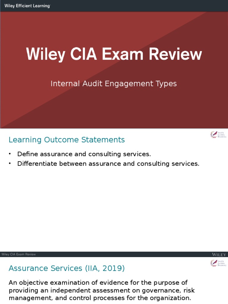 I.1.E.i Internal Audit Engagement Types | PDF | Business
