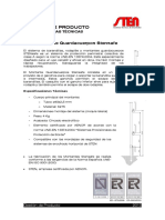 9420 - Ficha Tecnica - Montante Guardacuerpos Stensafe - STEN