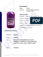 Ficha Tecnica Del Fabuloso