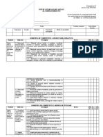 Fisa de Autoevaluare A Cadrului Didactic