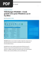 Télécharger WinRAR 32 Et 64 Bits Avec Crack Gratuit 2021