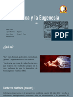 La Ética y La Eugenesia