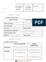 Devoir de Contrôle 1 Economie