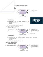 Balance de Masa de Pan de Yema