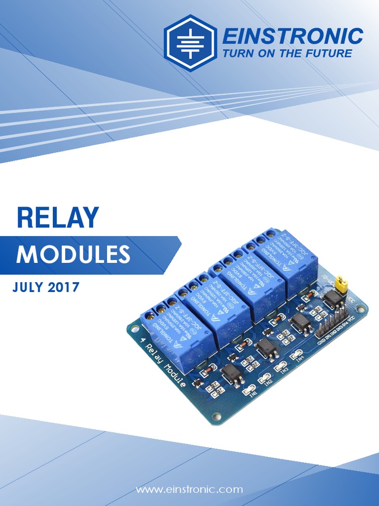 Relay Modules Catalogue Circuit Diagram