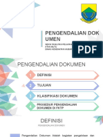 MATERI PPT TIM PENGENDALI DOKUMEN Hendra