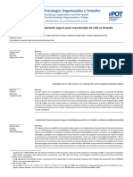 Gerenciamento do comportamento seguro para manutenção da vida na Estaçã