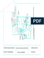 Atienza, Arjay M. ST - Anne College Lucena Inc.: Second Floor Plumbing Plan (Sanitary Works)