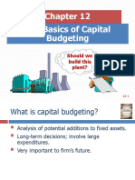 The Basics of Capital Budgeting