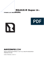 RG45X / RG45X-R Super JR: Parts Manual