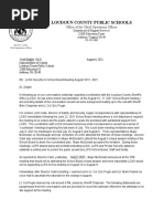 LCPS Operations Letter