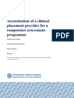 Accreditation tool Clinical placement provider for a CAP - Oct18 (1)