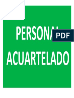 Personal Acuartelado