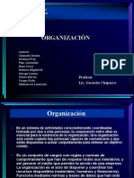 exposicion organizacion